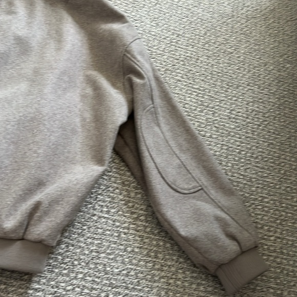 New Zara Men Bomber Jacket Coat Top Beige Tan M - Picture 10 of 12